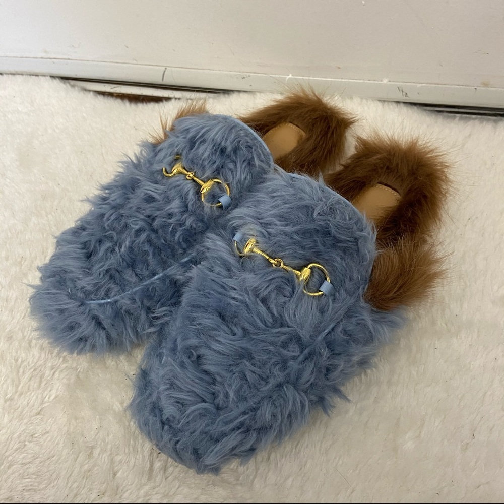 *RARE* SWEET HOLIC BLUE LUXURY SLIPPERS